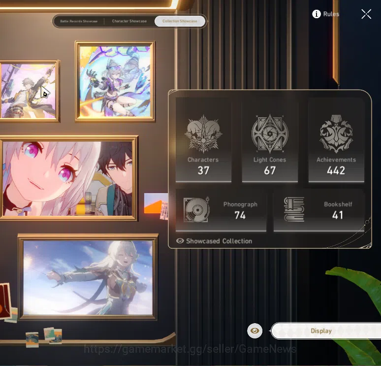Honkai Star Rail Accounts Asia|TL 65|Archer PremTeam|12 Limited|(Evanescia,S image 3