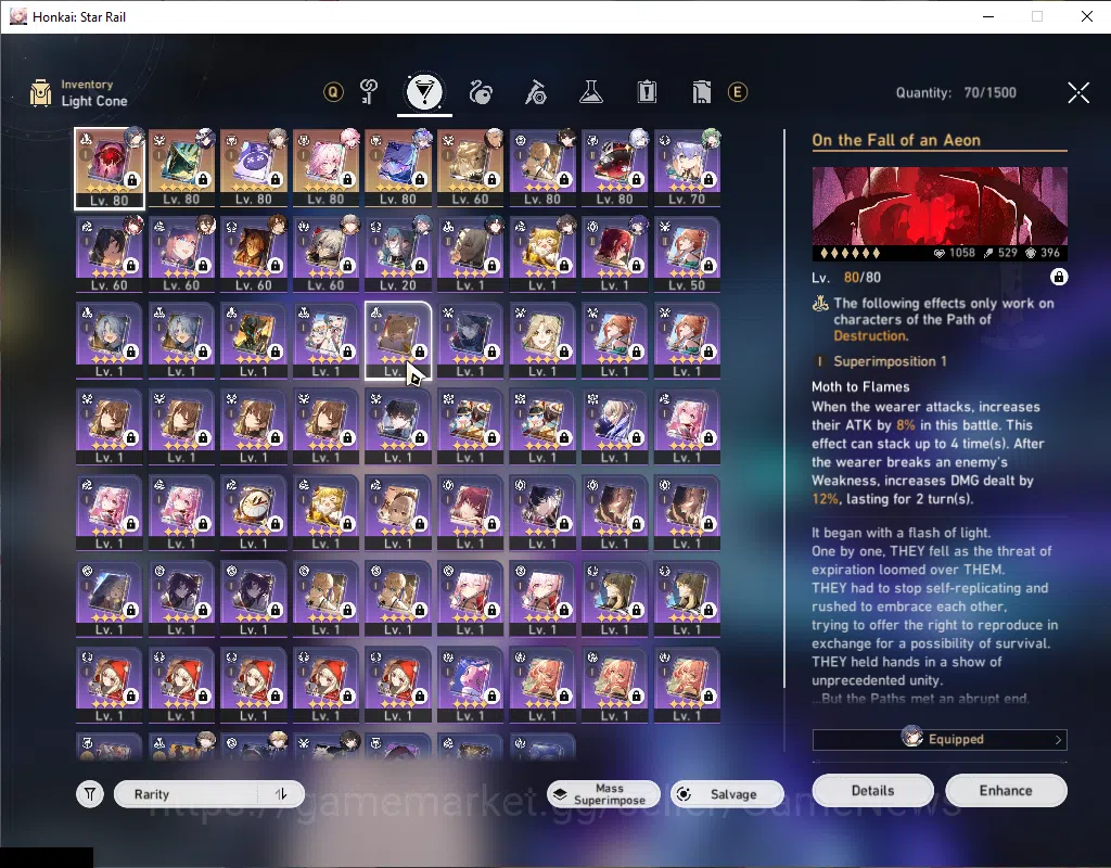 Honkai Star Rail Accounts Asia|TL 65|Archer PremTeam|12 Limited|(Evanescia,S image 5