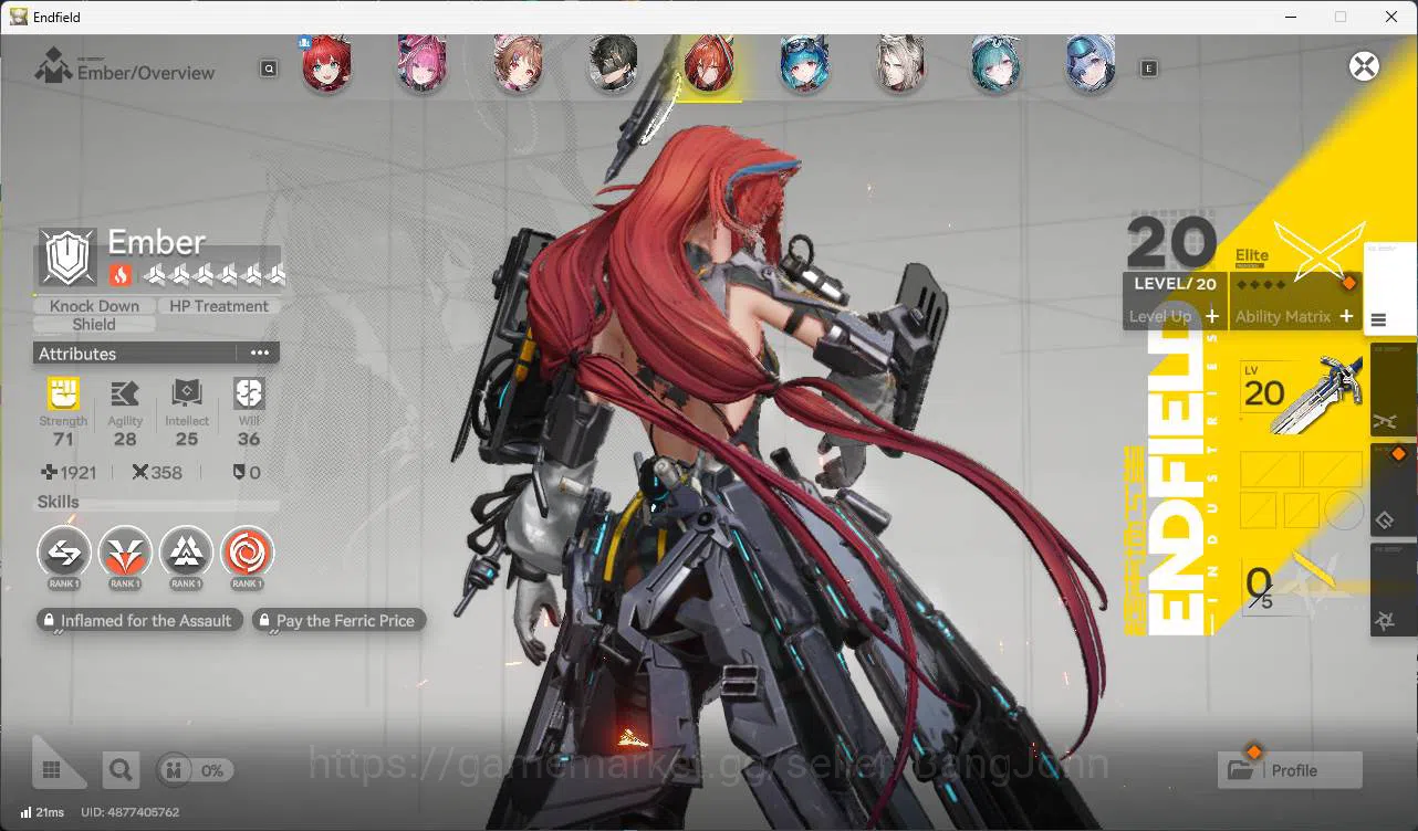 Arknights: Endfield Accounts ASIA | lv 53 LAEVATAIN, GILBERTA, YVONN, Ardelia,  image 16