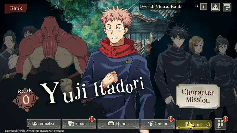 Jujutsu Kaisen: Phantom Parade Accounts NA | 3 SSR (Gojo x Nobara) + 6 SSR Memo and etc| L image 3