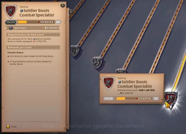 Albion Online Accounts ASIA | 4,33M Total Fame - 21M Silver | T8 Ore Mine image 6