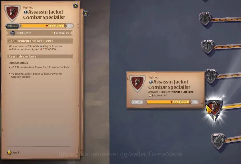 Albion Online Accounts ASIA | 4,33M Total Fame - 21M Silver | T8 Ore Mine image 7