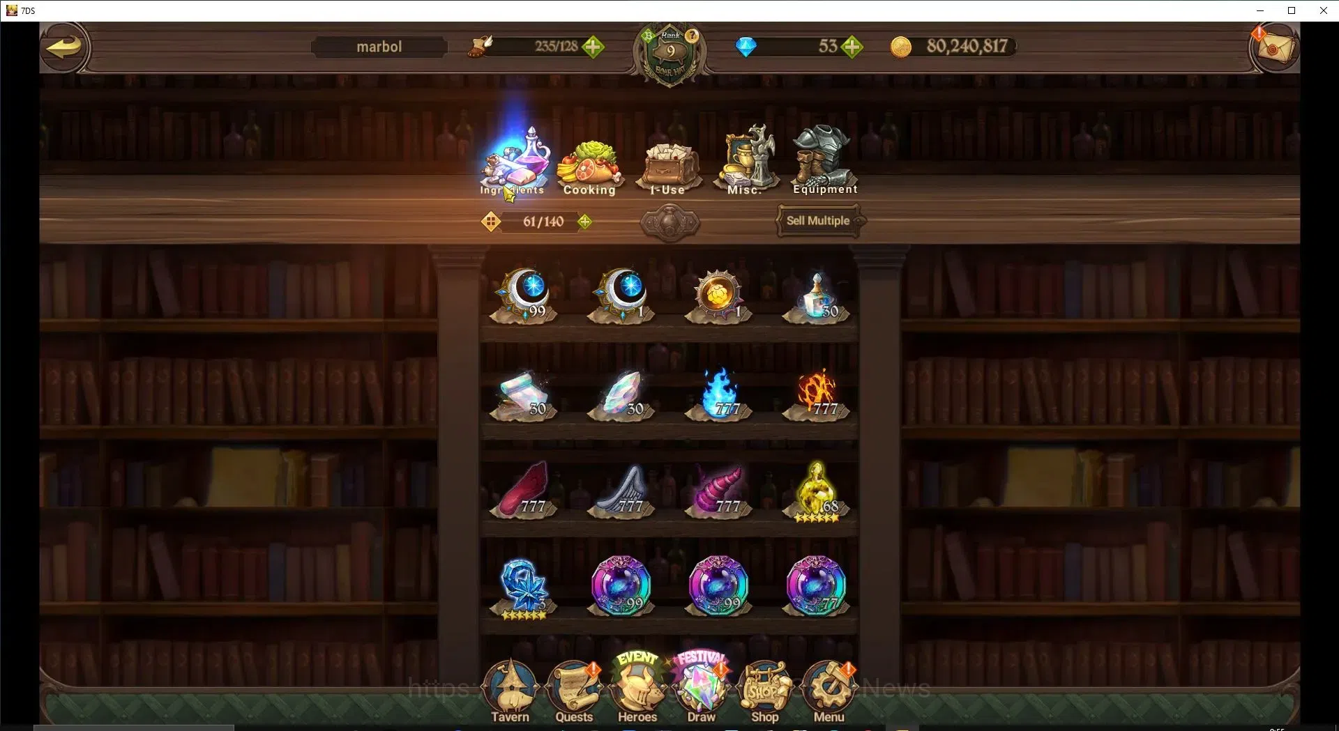 The Seven Deadly Sins: Grand Cross Accounts ASIA|661K CC|1 UR Selector|1 seventh Spring Box|1  image 11