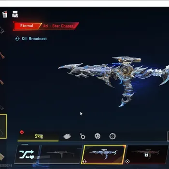 Blood Strike Accounts Collab Skin Asia|Eternal Uzi-Star Chaser Level 2|2 Ultra (Kala-Crimson Verdict & HK416-Neural