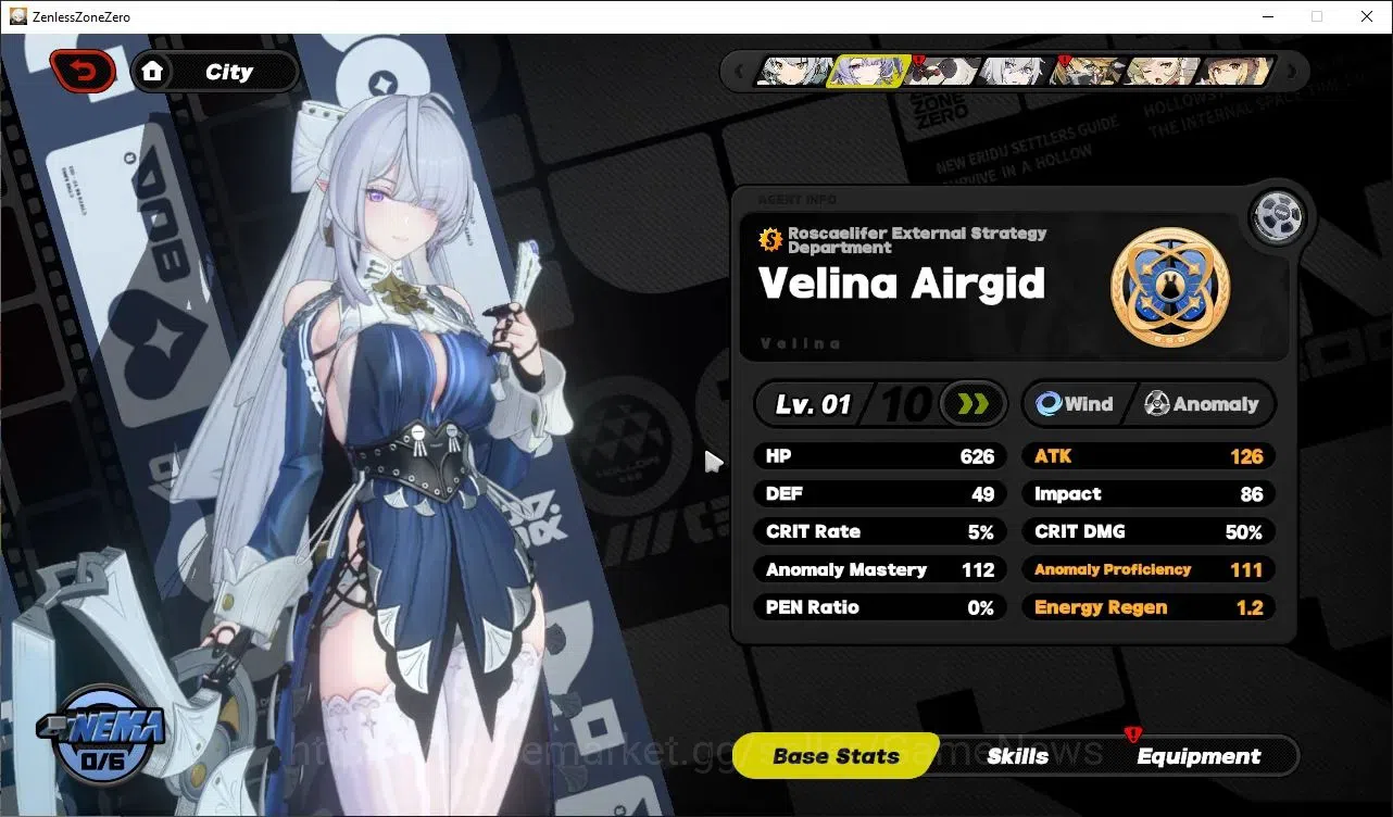 Zenless Zone Zero Accounts ASIA|IK 05|Starter S1 Prologue|1 Limited [Velina A image 14