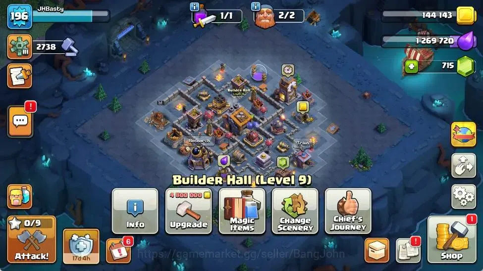Clash of Clans Accounts Global | TH 16-BH 9 | LVL 196|HH 9|AQ 88,MP 42 ,GW image 15