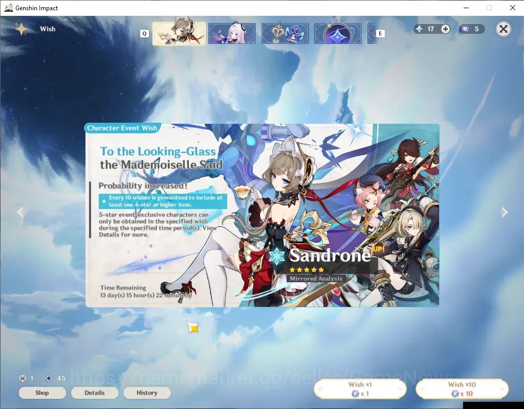 Genshin Impact Accounts Others ASIA|AR 58|10 Limited + 5 (*5 Weapon)|Yoimiya+Sign,Ayaka 12