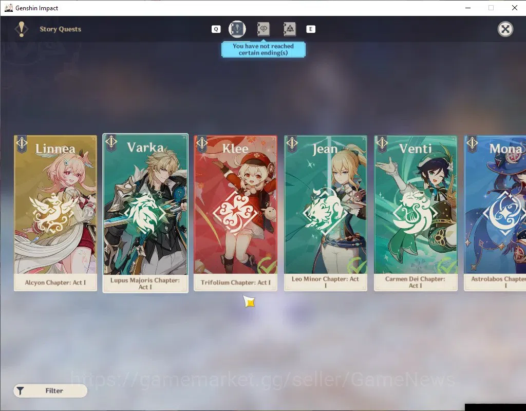 Genshin Impact Accounts Others ASIA|AR 58|10 Limited + 5 (*5 Weapon)|Yoimiya+Sign,Ayaka 18