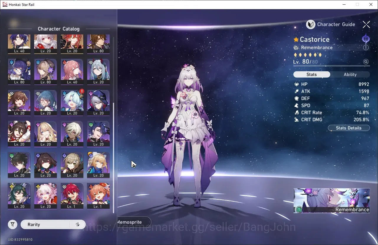 Honkai Star Rail Accounts ASIA | TL 70 | 12 LIMIT | THE HERTA | DAN HENG | C image 14
