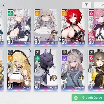 Chaos Zero Nightmare Accounts GLOBAL Lv 53|12