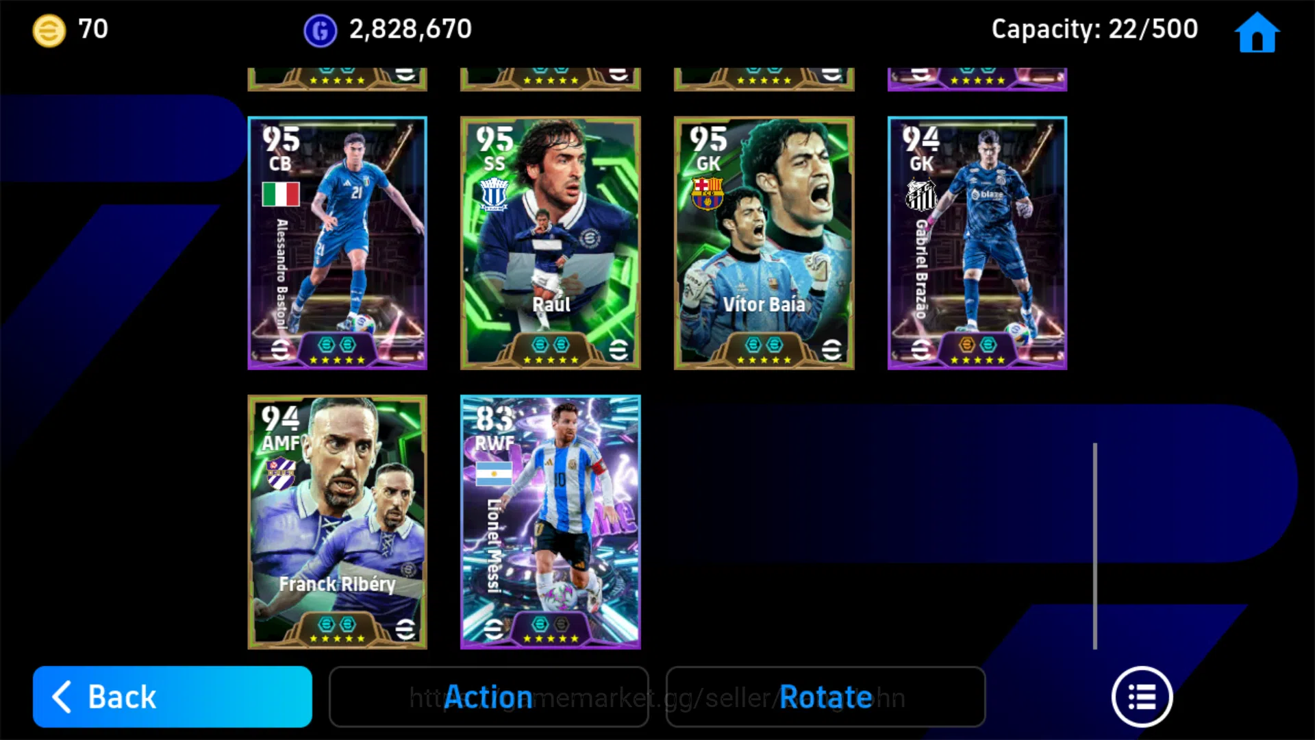 eFootball Accounts Power 3177 | Marco Reus Epic DB | Roberto Donadoni image 5