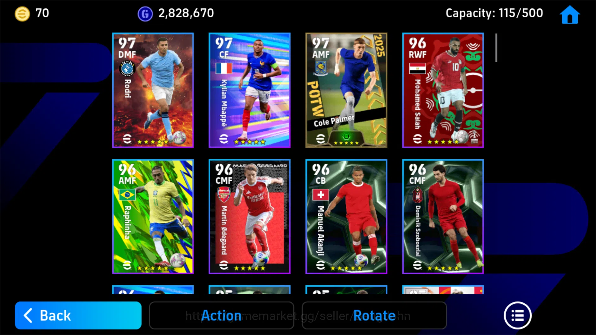 eFootball Accounts Power 3177 | Marco Reus Epic DB | Roberto Donadoni image 6