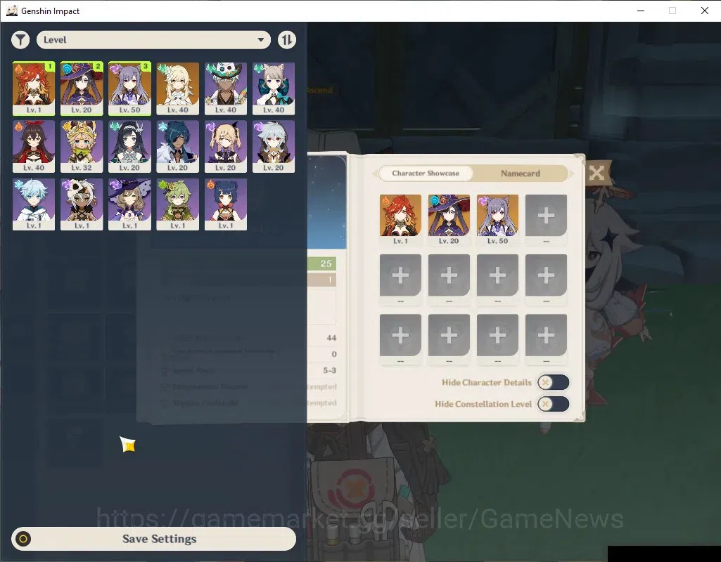 Genshin Impact Accounts ASIA | StarterAccount | AR25 | BD Unset | 1 Limite image 1