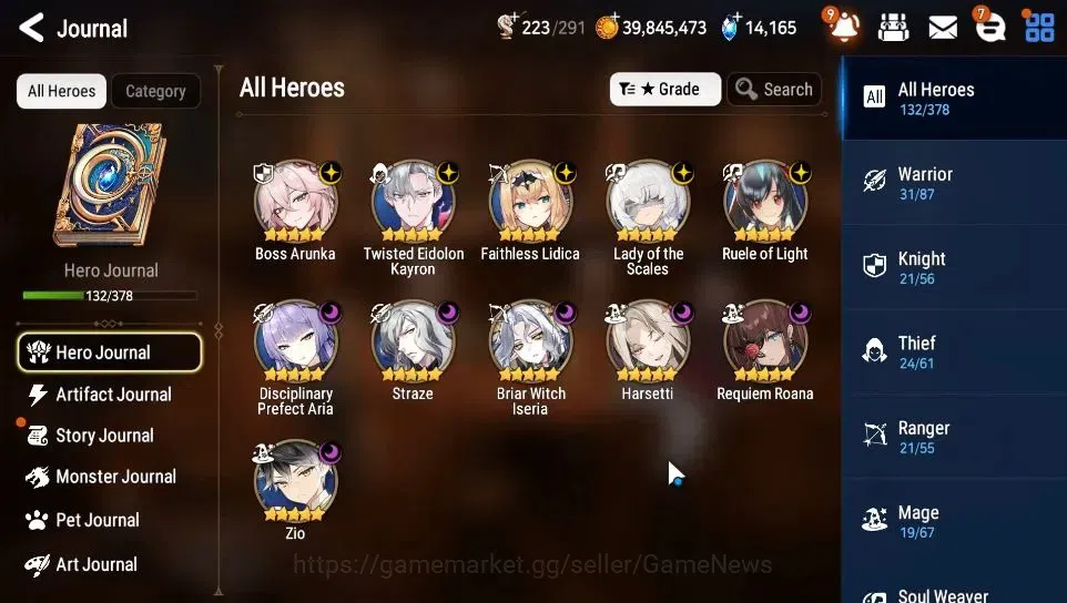 Epic Seven Accounts GLOBAL Unverif|New Era|11 ML(BArunka,LOTScales,Rue image 6