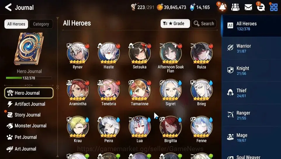 Epic Seven Accounts GLOBAL Unverif|New Era|11 ML(BArunka,LOTScales,Rue image 7