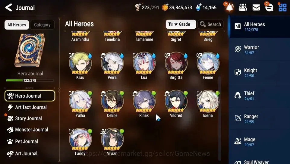 Epic Seven Accounts GLOBAL Unverif|New Era|11 ML(BArunka,LOTScales,Rue image 8