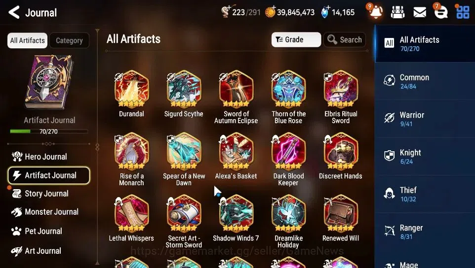 Epic Seven Accounts GLOBAL Unverif|New Era|11 ML(BArunka,LOTScales,Rue image 9