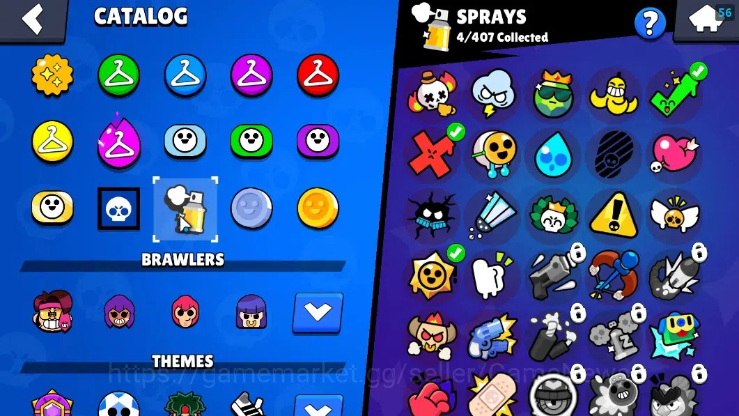 Brawl Stars Accounts 1275 Trophy|18 Brawlers 3 Max (Edgar,Jae-Yong,Star image 14