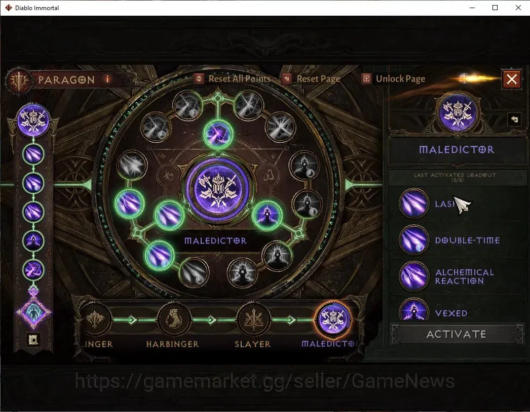 Diablo Immortal Accounts SEA-Verathiel|CS ON|Lv60(702)|Wizard|CR 40K|Reso 4 image 11