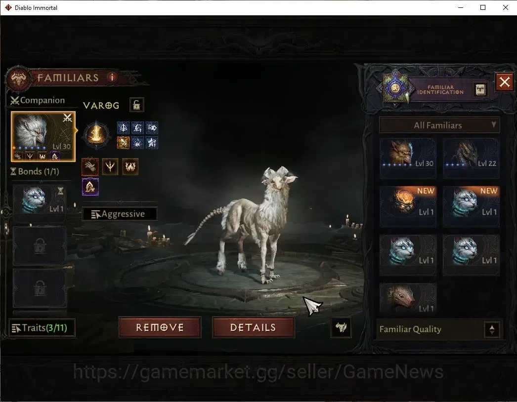 Diablo Immortal Accounts SEA-Verathiel|CS ON|Lv60(702)|Wizard|CR 40K|Reso 4 image 12
