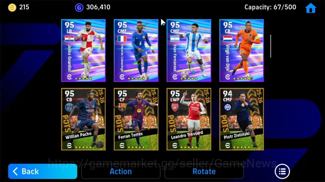 eFootball Accounts Android|Epic Johan Cruyff,Steven Gerrard,Mokhtar D image 5