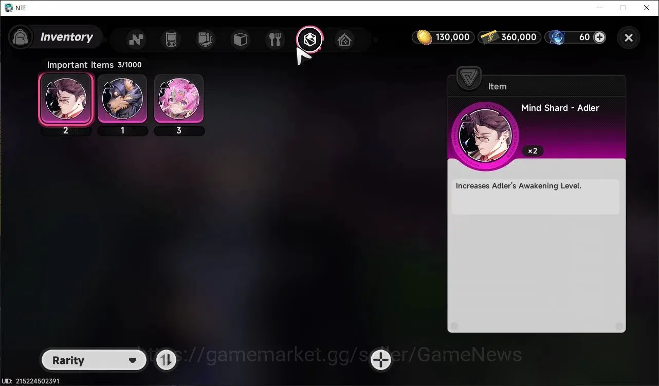 Neverness to Everness Accounts Global EU|HL 3| 4 SSR Hotori Awk 1, Jiuyuan, Sakiri, Fadia |5 SR|Male MC|Log Email|Check 11