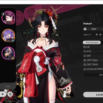 Neverness to Everness Accounts Global EU|HL 3| 4 SSR Hotori Awk 1, Jiuyuan, Sakir image 1