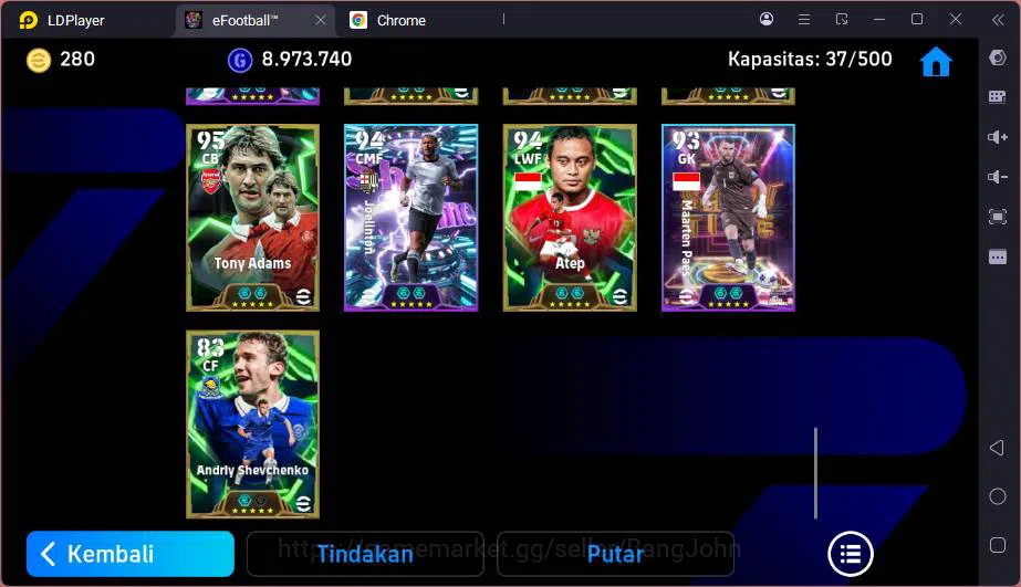 eFootball Accounts Mobile|Power 3221|Many epic & Showtime card|Virgil image 2