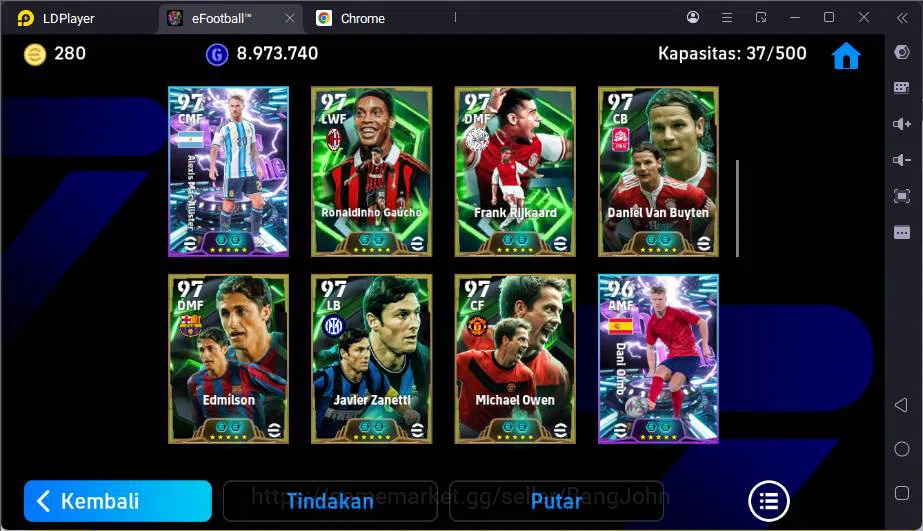 eFootball Accounts Mobile|Power 3221|Many epic & Showtime card|Virgil image 5