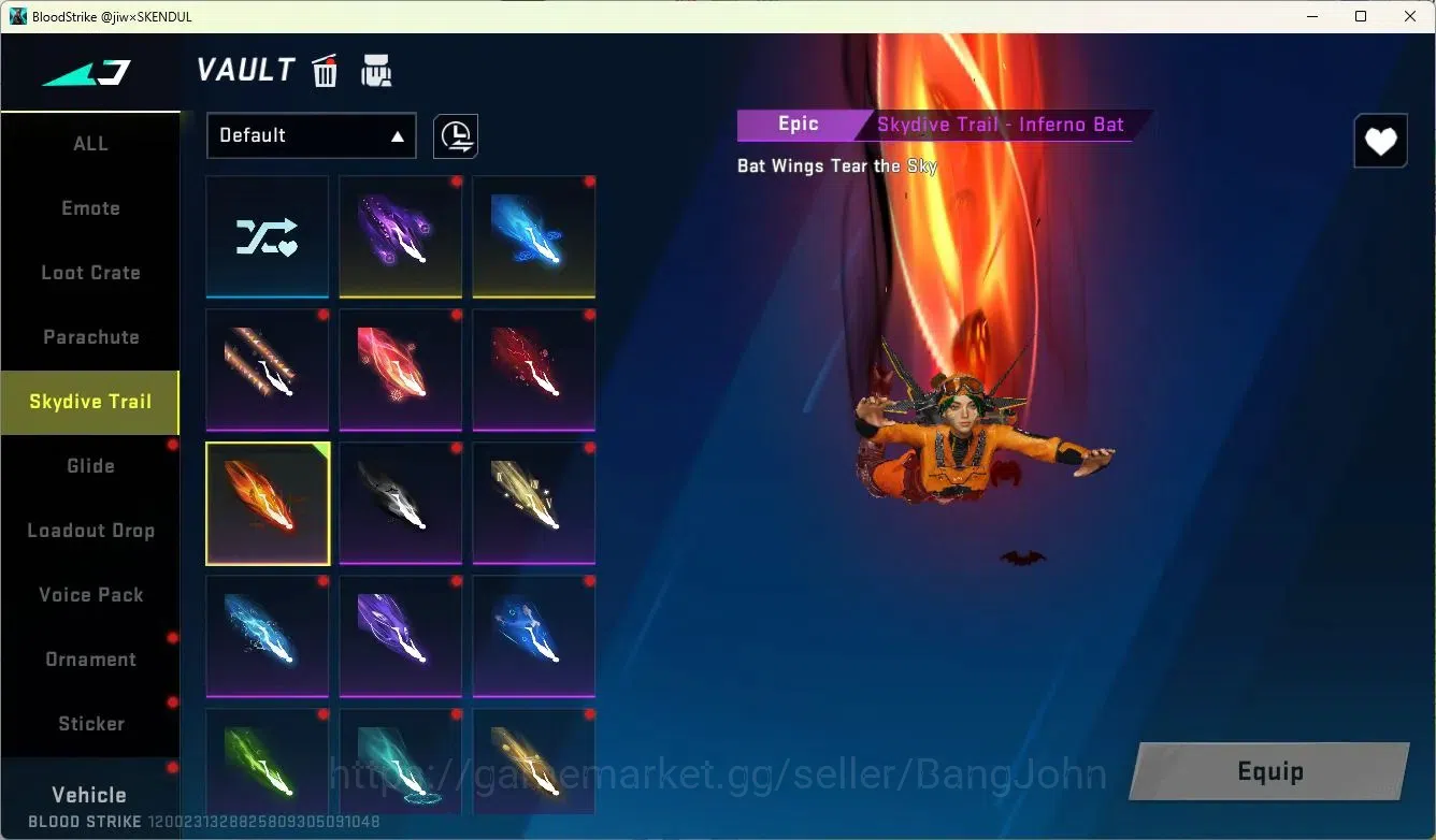 Blood Strike Accounts ASIA | 5 Collab Skins | 5 Limited Skins | 10 Legen image 15
