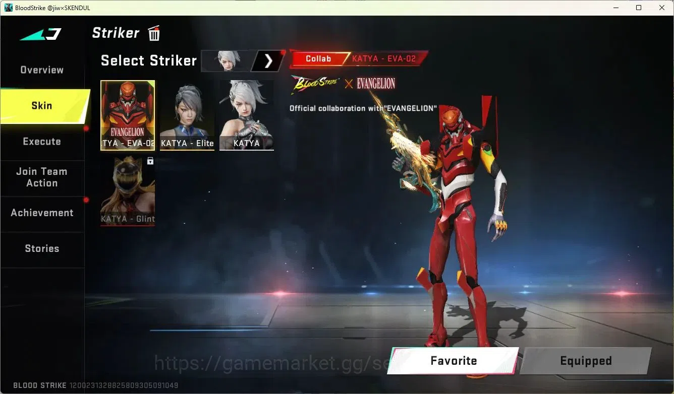 Blood Strike Accounts ASIA | 5 Collab Skins | 5 Limited Skins | 10 Legen image 4
