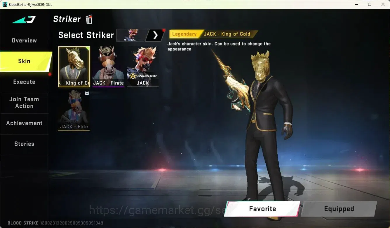 Blood Strike Accounts ASIA | 5 Collab Skins | 5 Limited Skins | 10 Legen image 5