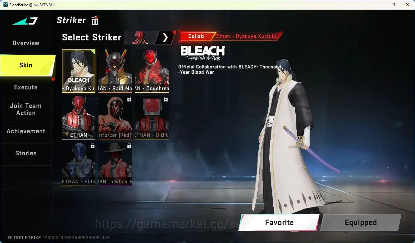 Blood Strike Accounts ASIA | 5 Collab Skins | 5 Limited Skins | 10 Legen image 6