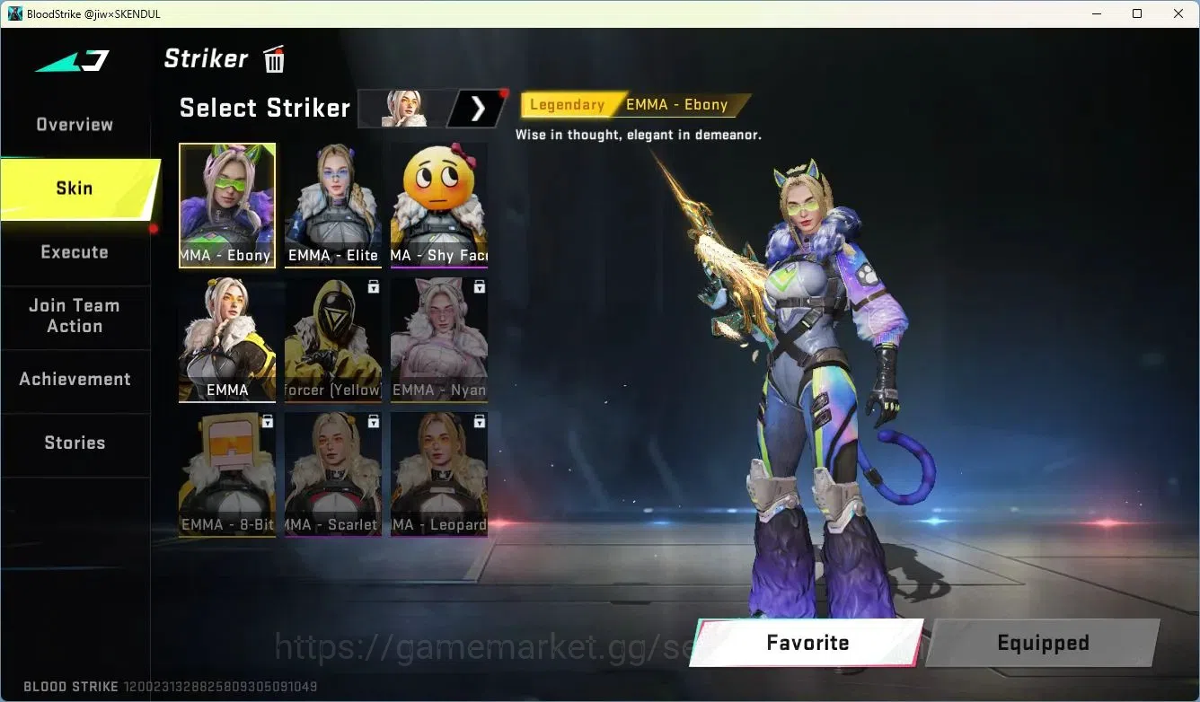 Blood Strike Accounts ASIA | 5 Collab Skins | 5 Limited Skins | 10 Legen image 7