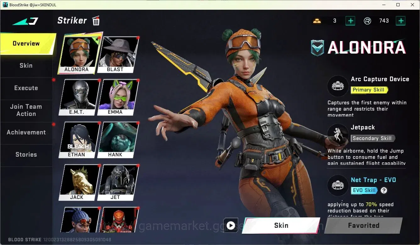 Blood Strike Accounts ASIA | 5 Collab Skins | 5 Limited Skins | 10 Legen image 8