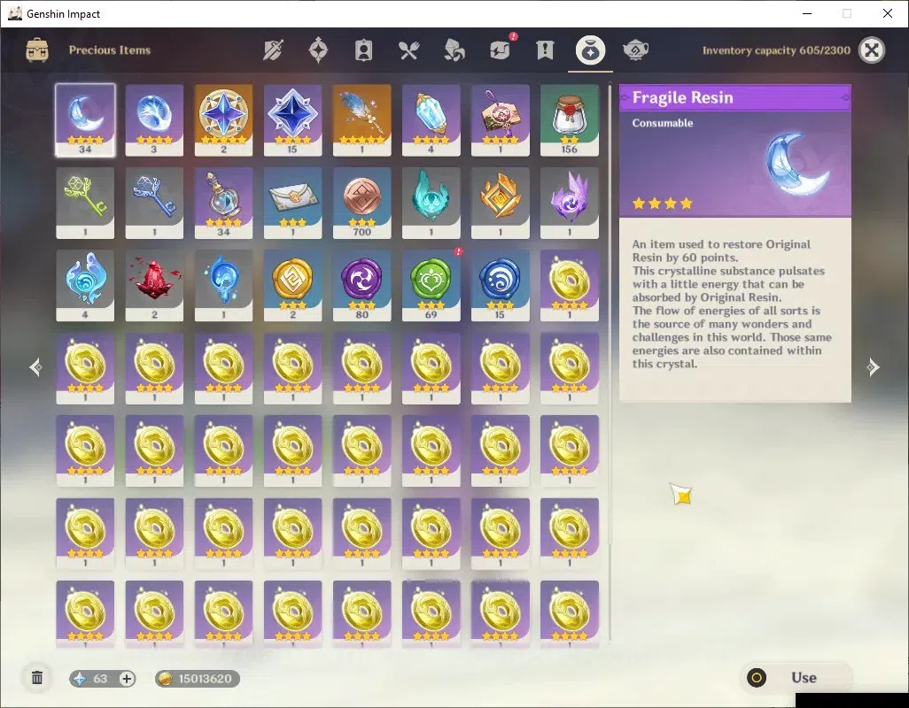 Genshin Impact Accounts ASIA|AR 50 Can Ascend|4 Limited + 4 (*5Weap)|CynoC image 12