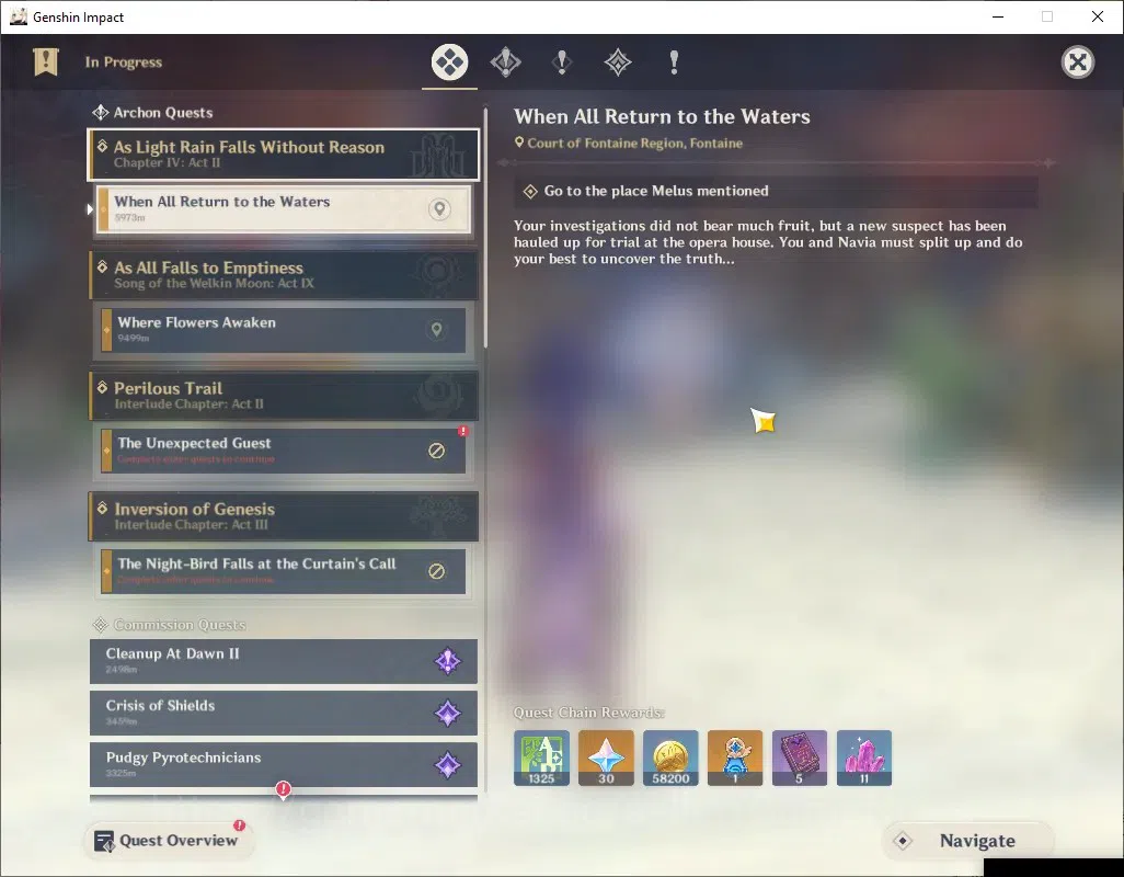 Genshin Impact Accounts ASIA|AR 50 Can Ascend|4 Limited + 4 (*5Weap)|CynoC image 16