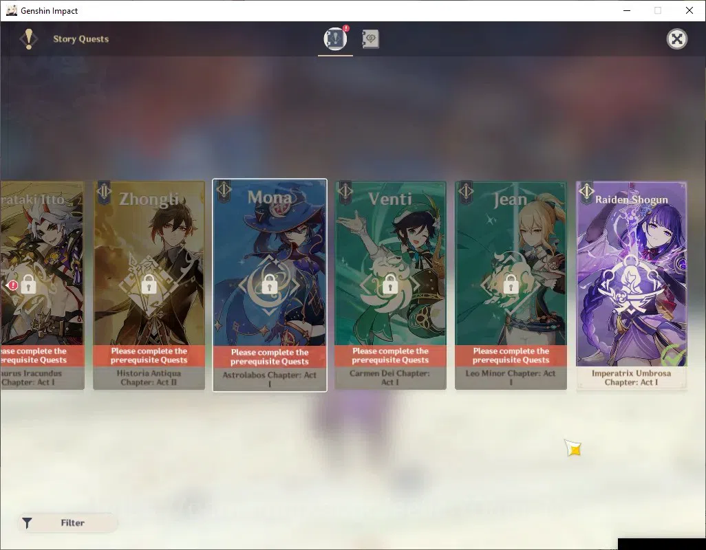 Genshin Impact Accounts ASIA|AR 50 Can Ascend|4 Limited + 4 (*5Weap)|CynoC image 20