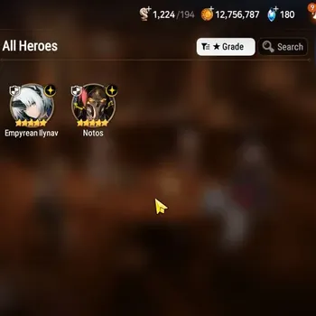 Epic Seven Accounts High-End Global UnVerif|New Era| 2 ML (NOTOS,Empyrean Ilynav)+Estelle,Schniel,Elena,etc|7K