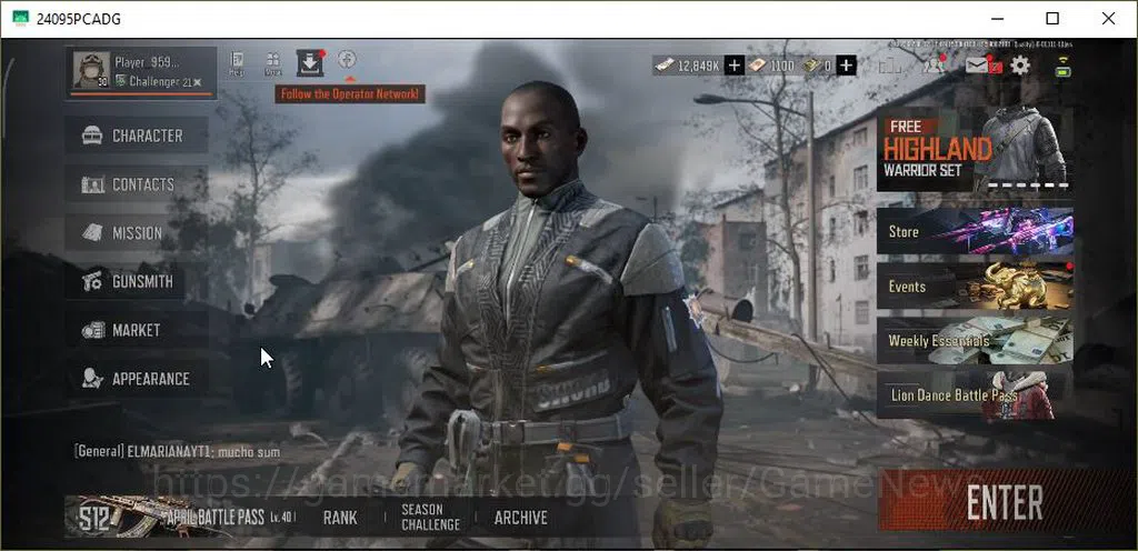 Arena Breakout Accounts MOBILE Lv30|SV 16M|CV 12,8M|Wayfarer Set|MP 133 HE image 1