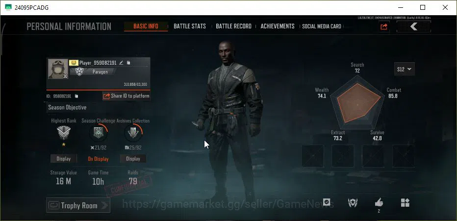 Arena Breakout Accounts MOBILE Lv30|SV 16M|CV 12,8M|Wayfarer Set|MP 133 HE image 11