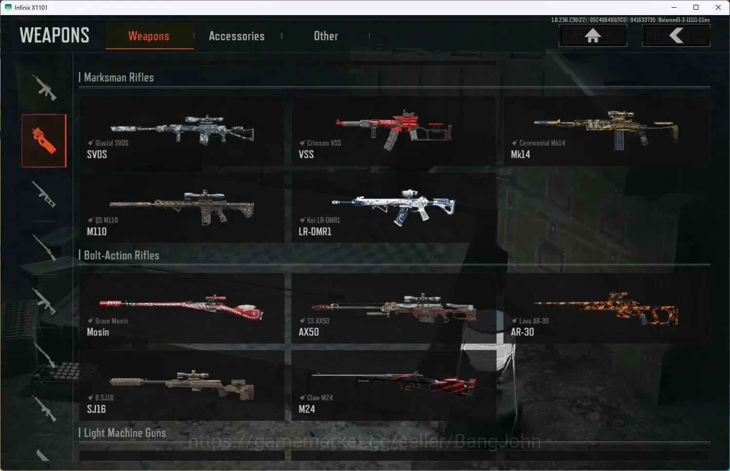 Arena Breakout Accounts High-End Mobile | LV 30 | SV 40.4 M | CV 32.8 M | SS AX50 Exclusive, Koi T85, Koi LR-DMR1, Lava 10