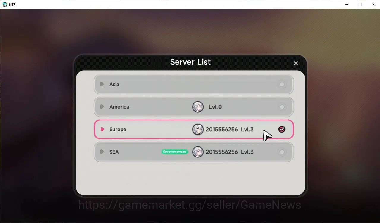 Neverness to Everness Accounts GLOBAL Europe|HL 3|1 S-Class Hotori + Skin|1 S-Cla image 1