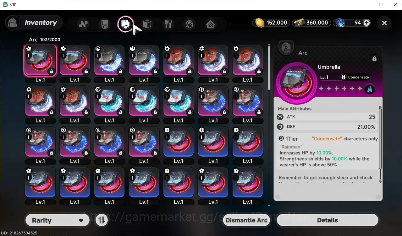 Neverness to Everness Accounts GLOBAL Europe|HL 3|1 S-Class Hotori + Skin|1 S-Cla image 12
