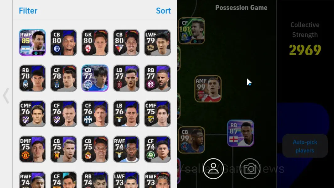 eFootball Accounts Android|Johan Cruyff,AndreaPirlo,Leonardo Bonnuci, image 2