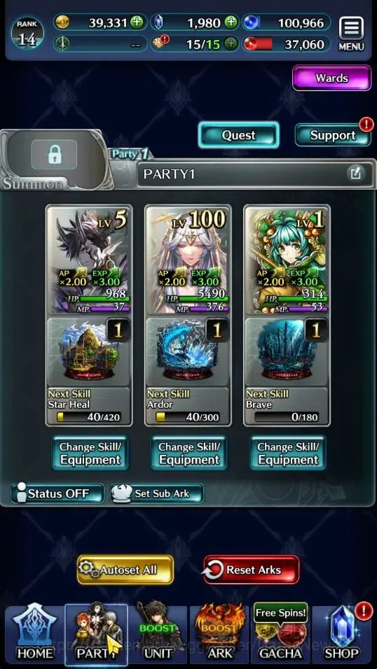 Last Cloudia Accounts GLOBAL|Rank 14|Top Tier Unit [Demon Lord Judecca-S image 4