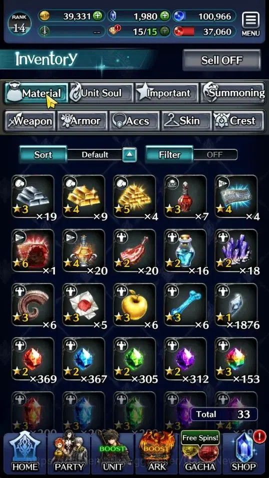 Last Cloudia Accounts GLOBAL|Rank 14|Top Tier Unit [Demon Lord Judecca-S image 8