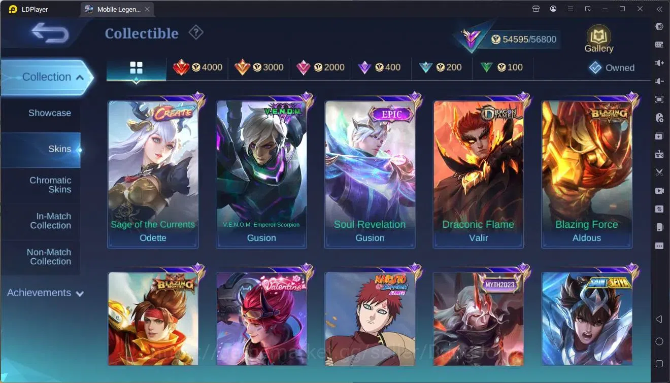 Mobile Legends: Bang Bang Accounts Global|Hero 132|Skin 271|Renowned|KOF Karina|TFM R image 10