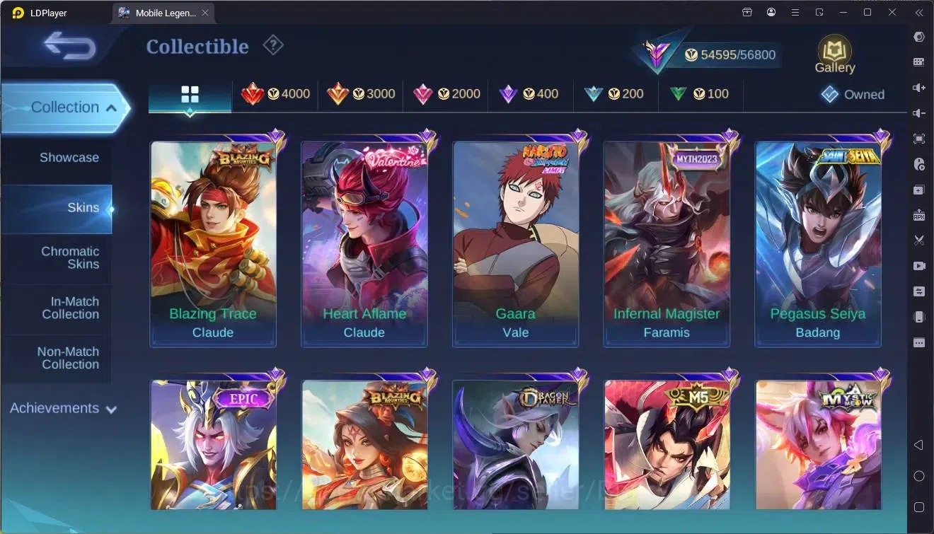 Mobile Legends: Bang Bang Accounts Global|Hero 132|Skin 271|Renowned|KOF Karina|TFM R image 11