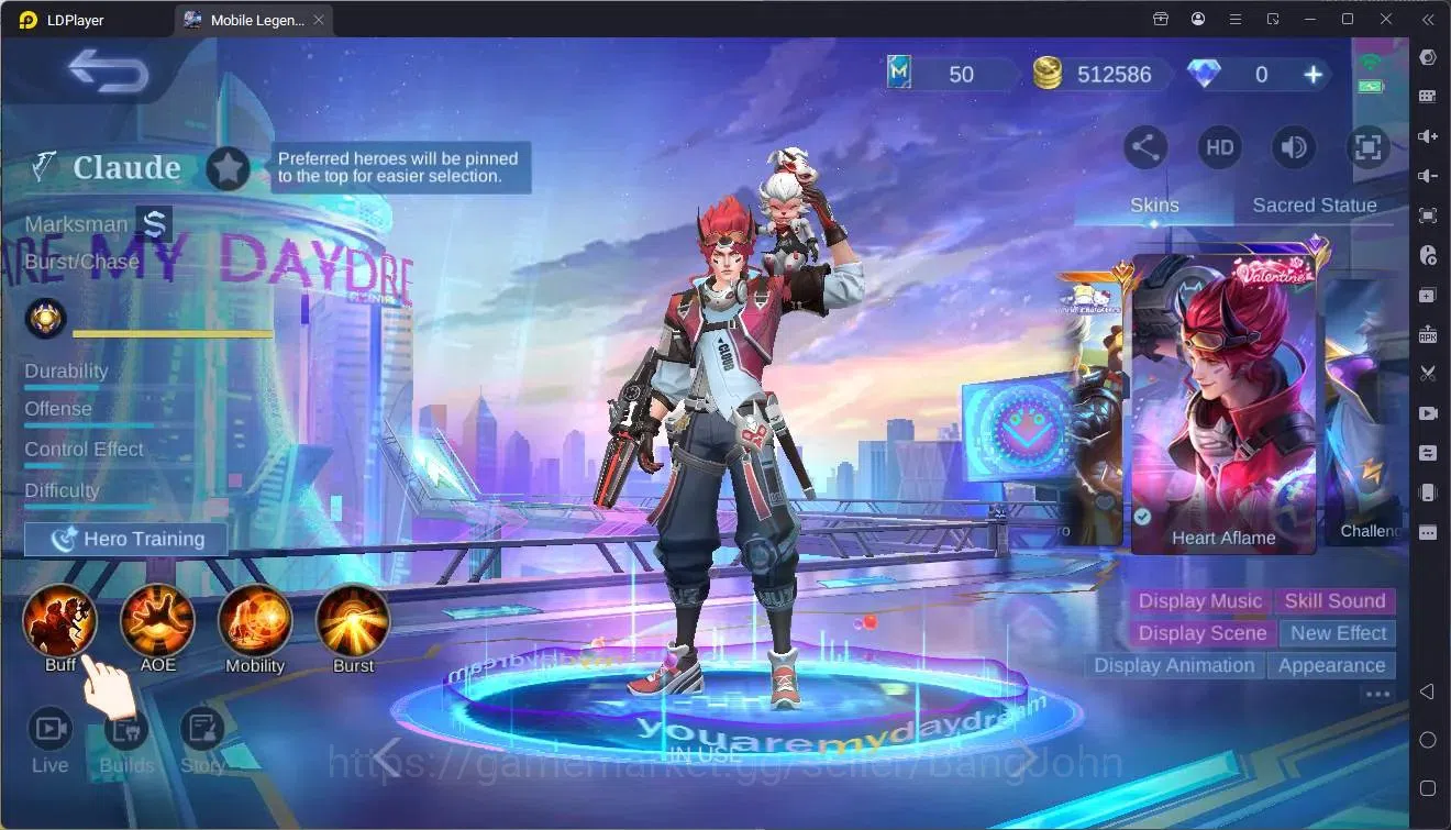 Mobile Legends: Bang Bang Accounts Global|Hero 132|Skin 271|Renowned|KOF Karina|TFM R image 20